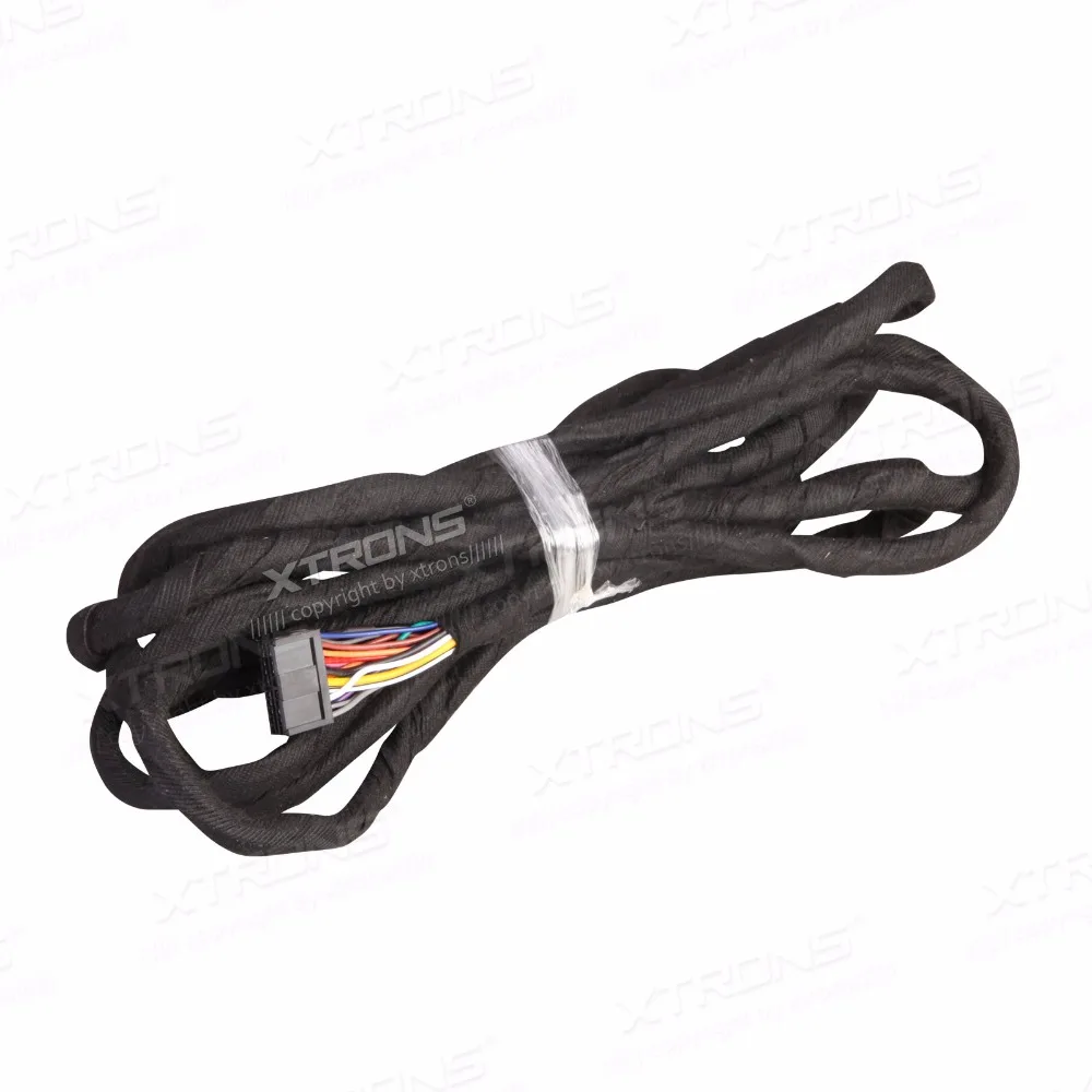 XTRONS EXL005 EXL006 EXL007 Extra Long 6 Meters ISO Wiring Harness for BMW Suitable for Head Unit with Quadlock Connection