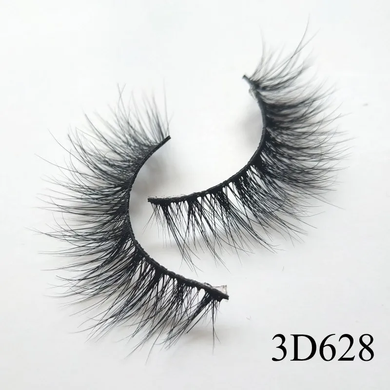 IN USA 50pair 3d Mink Lashes Natural false Eyelashes messy fake Eyelashes Makeup False Lashes In Bulk