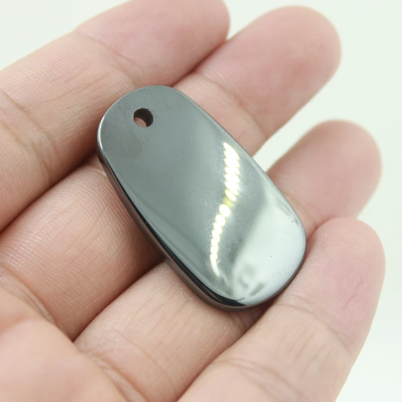 hot sale fashion hematite cuboid pendant accessories diy accessories  HP1056