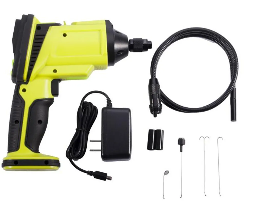 2,4 zoll 9MM Nehmen Foto und Video Recharger AV Handheld Endoskop Bild 360 Grad Rotation