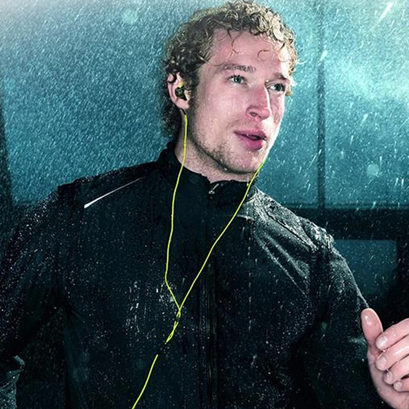 سماعة الرياضة تشغيل سماعات باس سماعة للماء IPX5 سماعات الأذن ايفي يدوي مع مايكروفون ل Xiaomi سماعة ل Meizu