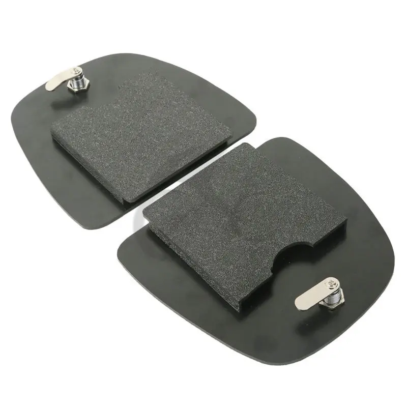 Motorcycle ABS Lower Fairing Locking Glovebox Doors For Harley Touring Road Glide Electra Glide Road King