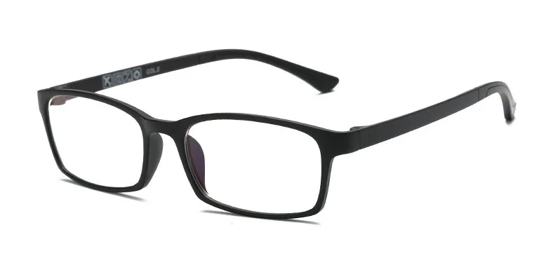 Fashion TR90 Eye Glasses Frame For Women Men prescription Optical Frames With Clear Lens ultra-light many colors