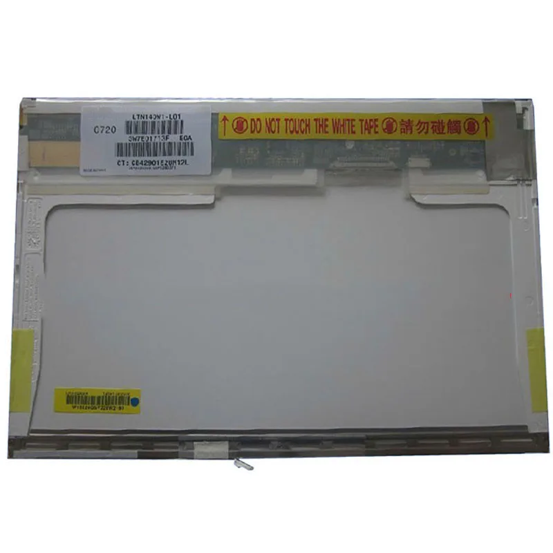 

14'' laptop lcd screen LP140WX1 QD14WL01 B140EW01 LTN140W1-L01 N140A1-L01 ccfl 30PIN 1280*768