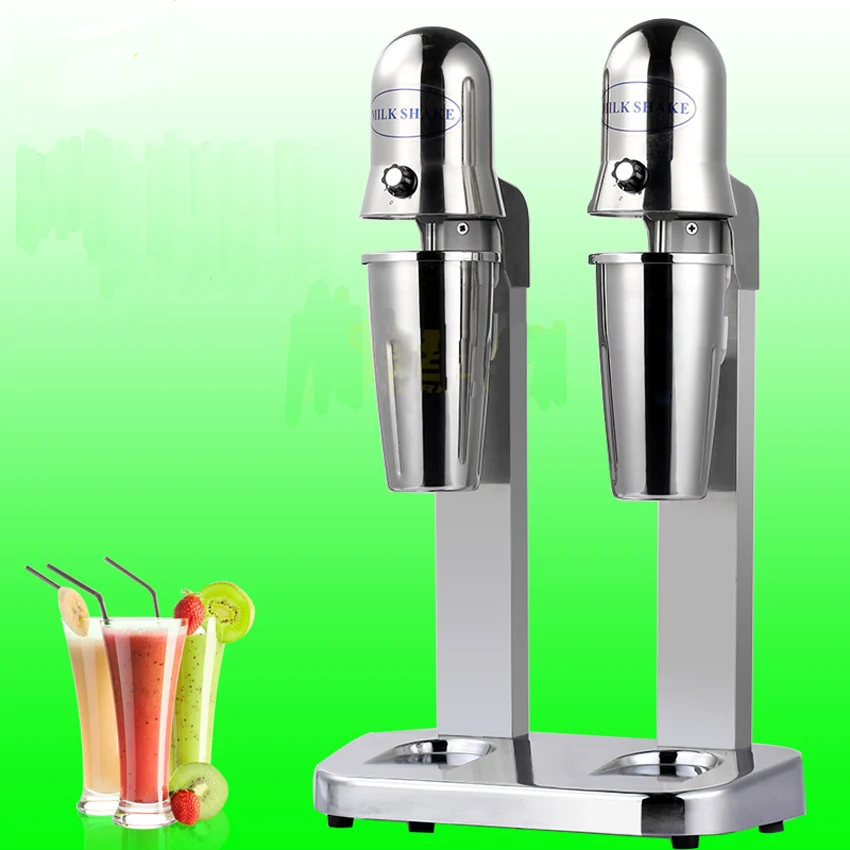 1 PC Double heads milk shake machine ,milk mixer ,drinker mixer machine for coffee house,bar,drinks shop