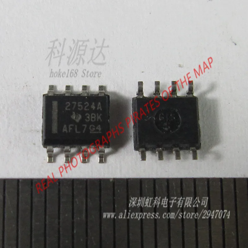 10pcs UCC27524ADR SOP-8 UCC27524AD UCC27524 27524A In Stock