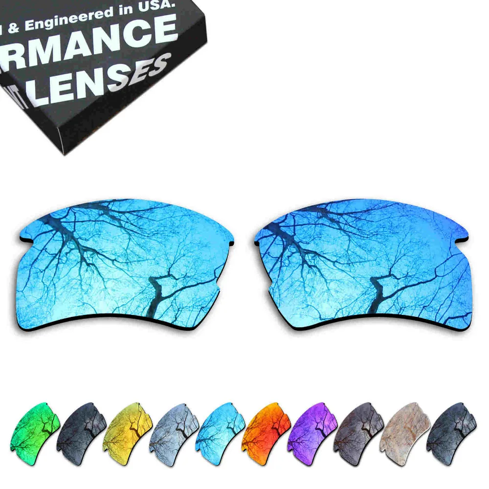 Millerswap Resist Seawater Corrosion Polarized Replacement Lenses for Oakley Flak 2.0 XL Sunglasses - Multiple Options