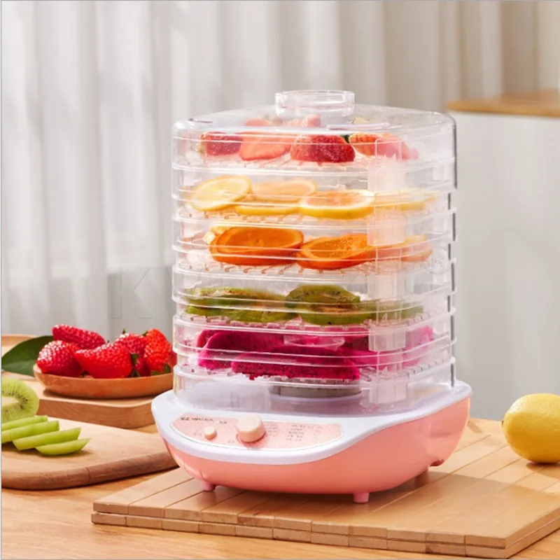 Food Dehydrator Fruit Vegetable Herb Meat Drying Machine Pet Snacks food Dryer  5 trays 220V