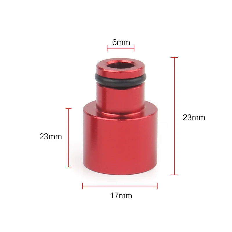 4pcs Fuel Injector Hat Fuel Nozzle Modified Auto Parts Nozzle Adapter Dedicated Fuel Flow Injector Adapter Fuel Injector