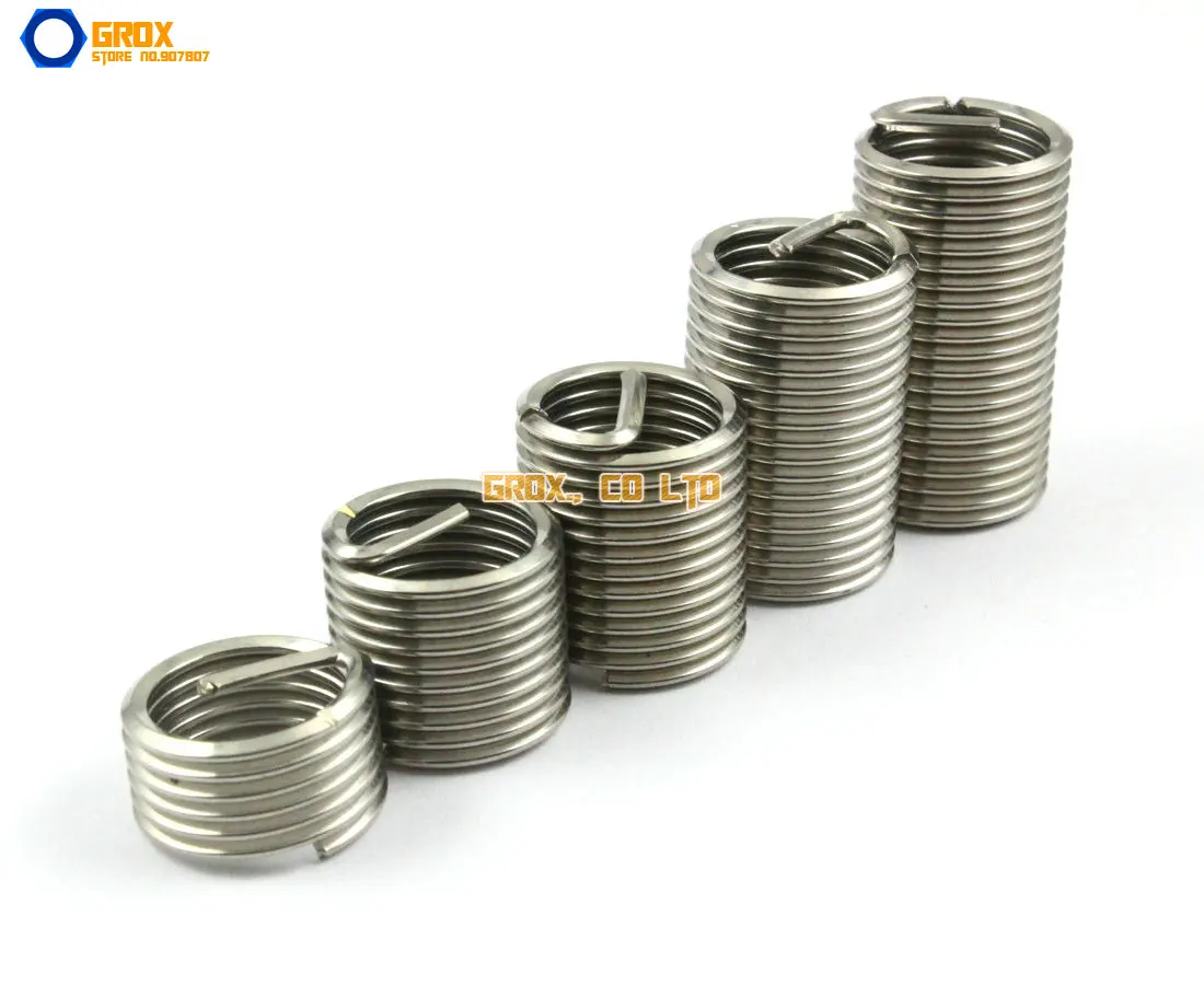 

15 Pieces M16*2.0*1.5D 304 Stainless Steel Thread Insert Repair Insert