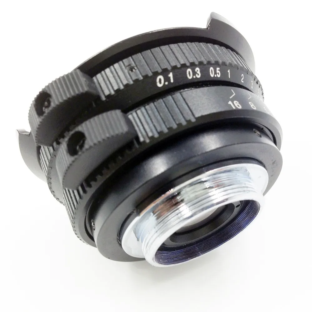 8mm f/3.8 C mount 4/3