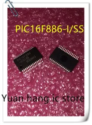 10PCS/LOT  PIC16F886-I/SS SSOP PIC16F886-I/S PIC16F886 SSOP28