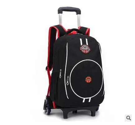 

kids School rolling Bags On wheels Trolley backpacks wheeled backpacks kid School Rolling backpack for boys Children school bag