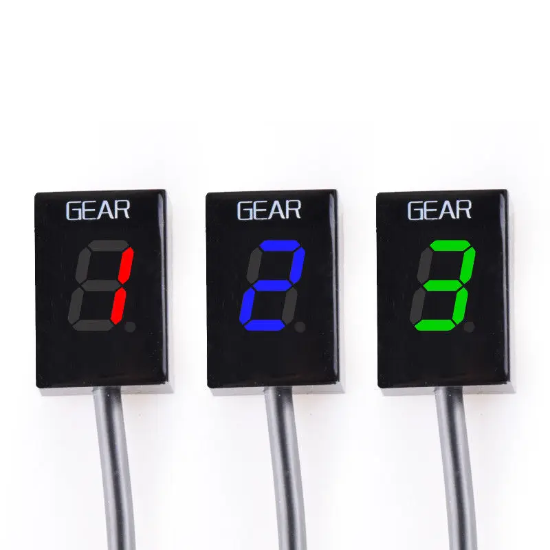 Moto Gear Indicator for Ducati Monster S2R S2-R S-2R S 2 R 2005 2006 2007 2008 Motorcycle Fixed Ring LCD Digital Meter 1-6 Level