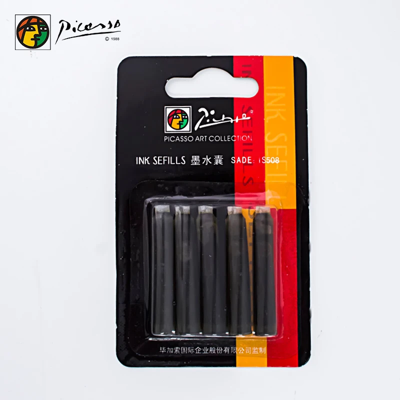 

Pimio Ink cartridges disposable black ink core ink bag pen water gallbladder pen refills