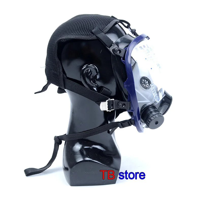 6800 respirator gas mask 3 interface spherical Super clear full face gas mask Universal SJL filter Spraying protective mask