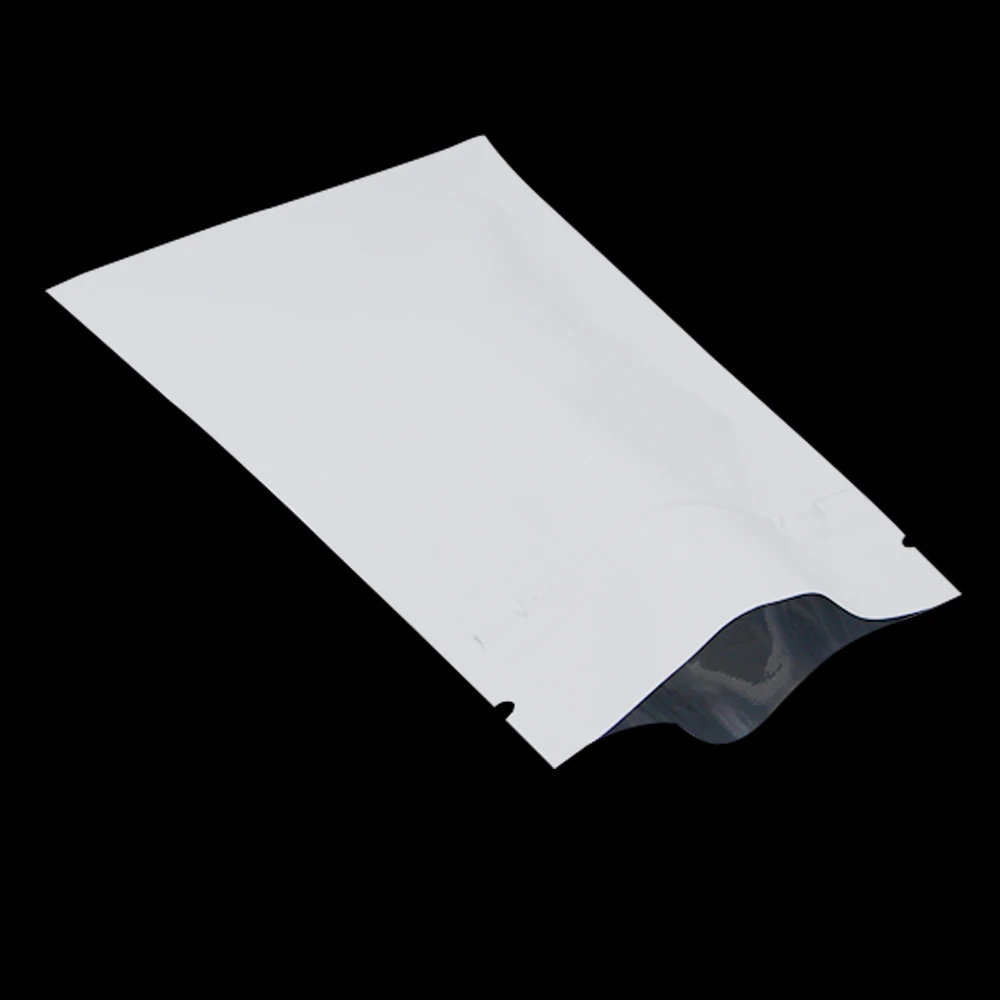 

100Pcs/lot 12x18cm (4.72"x 7.08") Heat Seal Zip Lock Aluminum Foil Storage Packing Bag Party Candy Gifts Mylar Zipper Pack Pouch