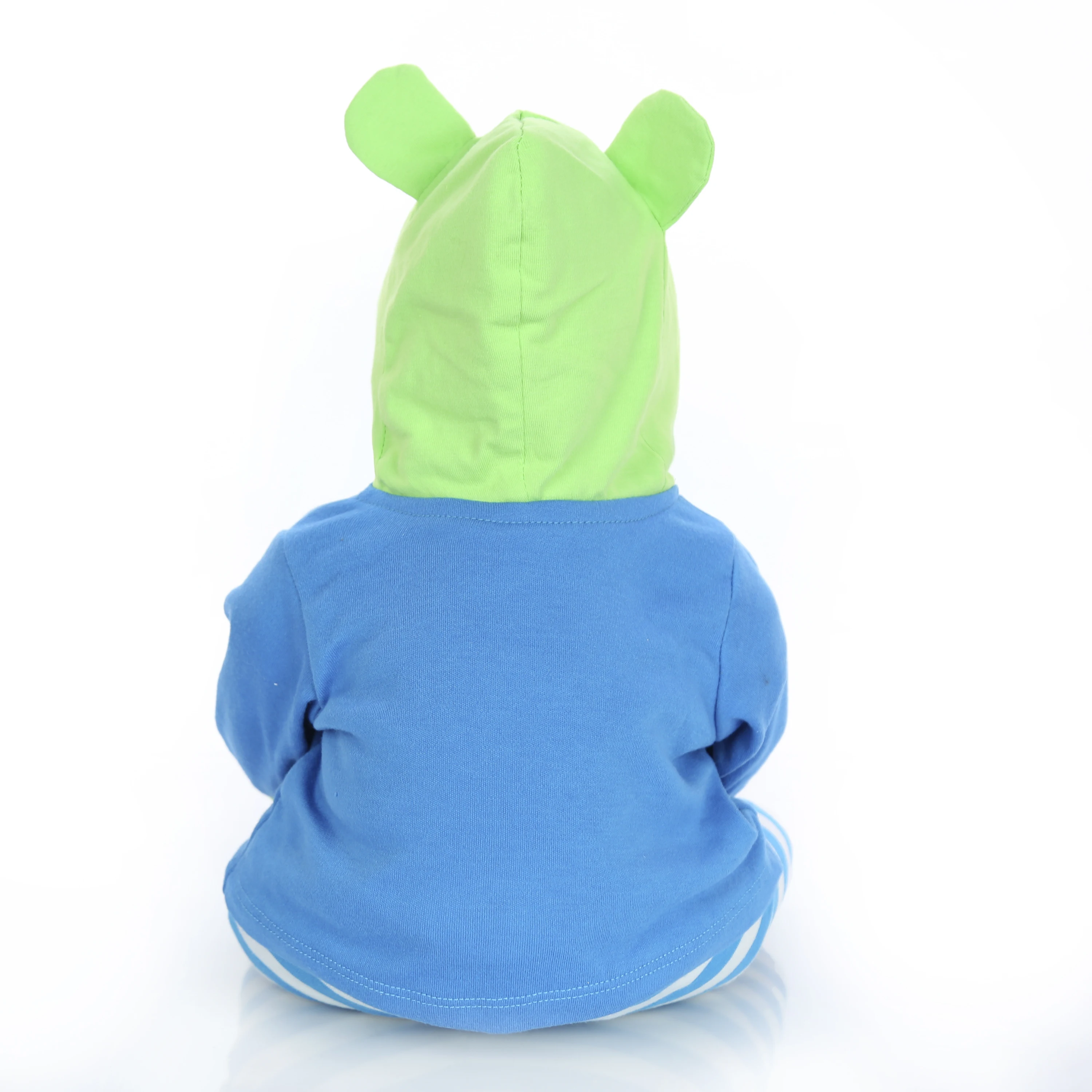 KEIUMI Hot Sale Reborn Baby Doll Soft Silicone Cloth Body Realistic Fashion Doll Newborn Toy With Giraffe Kids Birthday Gifts