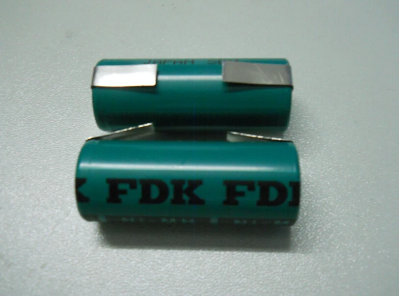 (130pcs/lot free shippping to CA CH NO) FDK HR-4/5AU 17430 2150mah 4/5A 1.2V Ni-MH Battery cell with tabs