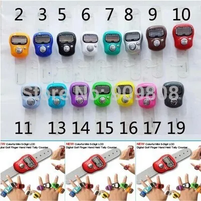 Mini Digital Electronic Muslim Finger Ring, Tally Counter, Tasbeeh Tasbih, Golf and Temple, Low Price, 15 X, Free Shipping