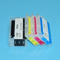 950XL 952XL 953XL 954XL 955XL 711XL Refillable Ink Cartridge Without Chip For HP 7740 8710 8715 8720 8730 8740 8210 8216 8610