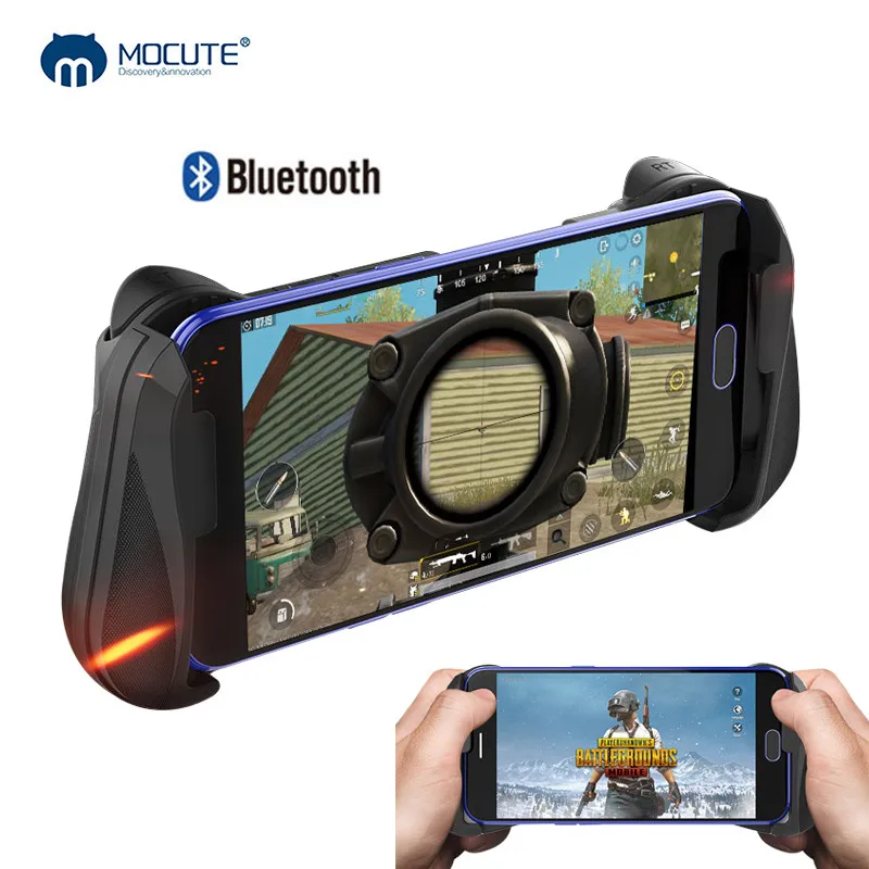 Mocute 057 4,0 블루투스 게임 패드 pubg controlador pubg móvil activa 조이스틱 inalámbrico joypad para ios xs para tableta android