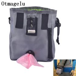 Pet Dog Training Treat Bags Portable Detachable Doggie Pet Feed Pocket Puppy Snack Reward Interactive Waist Feeder Bag