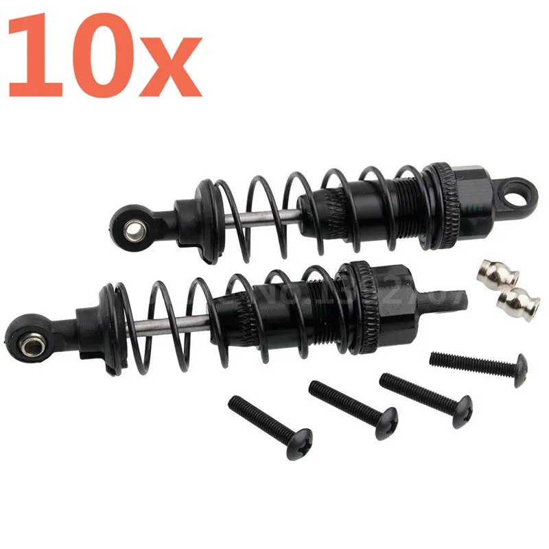 10Pcs RC Aluminium Alloy Oil Shock Absorber 85mm For 1/10 Scale TAMIYA CC01 CC01-04 Upgrade Parts OP RC Car Remote Control Car