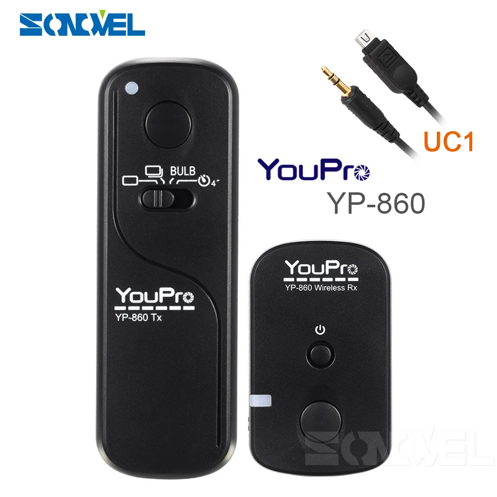 YouPro YP-860 UC1 Wireless Shutter Remote Release For OLYMPUS EP2 EP3 EPL3 E-PL2 EPM1 XZ1 OM-D EM5 E620 E600 E550 E520 E510 E450