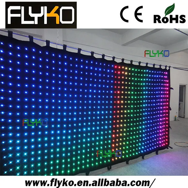 

P10 4x2 м лучшая цена rgb гибкий светодиодный экран для сцены