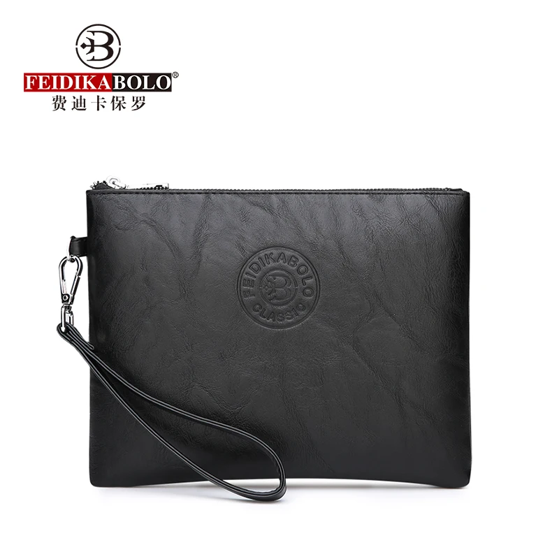 Fashion Men's Clutch PU Leather Men Wallets Vintage Wallets 2018 Classic Male Purses Soft Leather Wallets Black Coffee