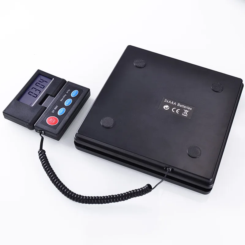 110lb 50kg Electronic Postal Scale Digital weight scale Parcel Letter Postage Commercial Weighing Kitchen Scales Platform