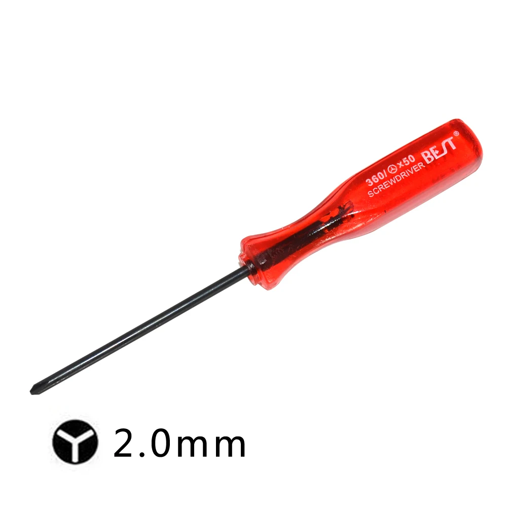 Triangular 2.00mm Tri Wing Phillips screwdriver Y screw drive for NDS DS Lite for Gameboy /GBA SP/ WII for Cartridge screwdriver