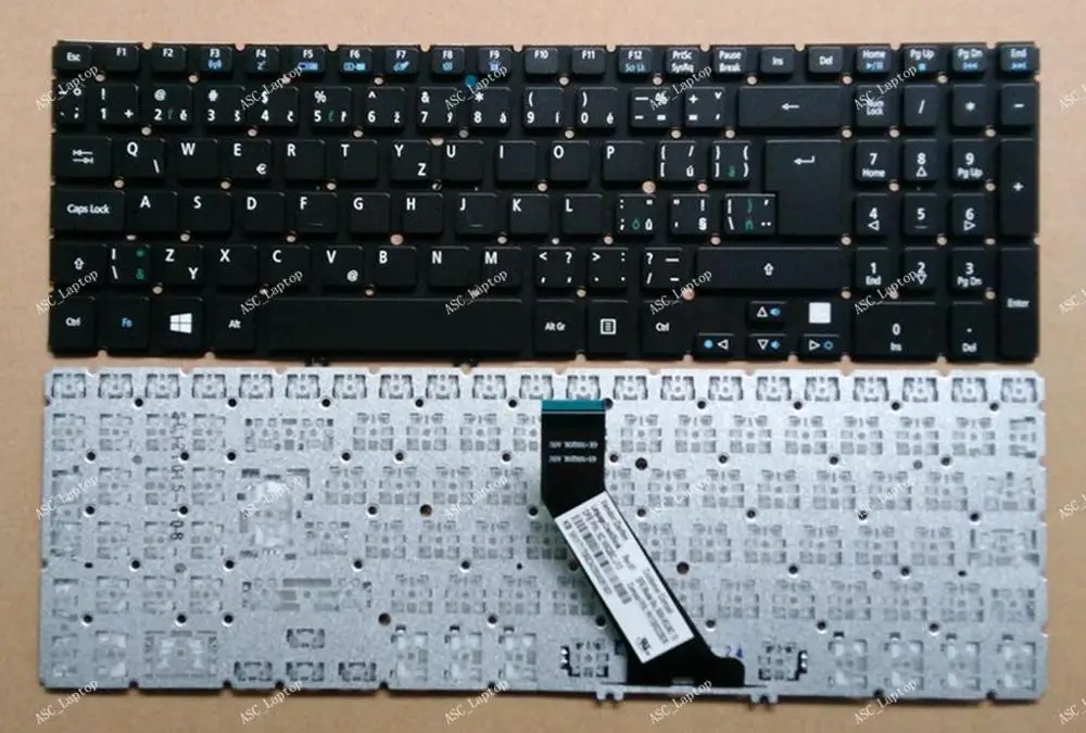 

Новая Чешская Клавиатура для ноутбука Acer Aspire M5-581G M5-581T M5-581T M5-582PT M3-580 M3-580G черный без рамки