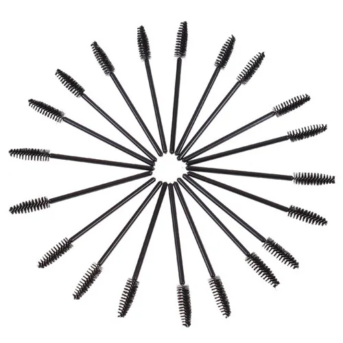 50pcs/lot Cosmetic Eyelash Extension Disposable Brush Wands Makeup Applicator Lash Make Up Tool