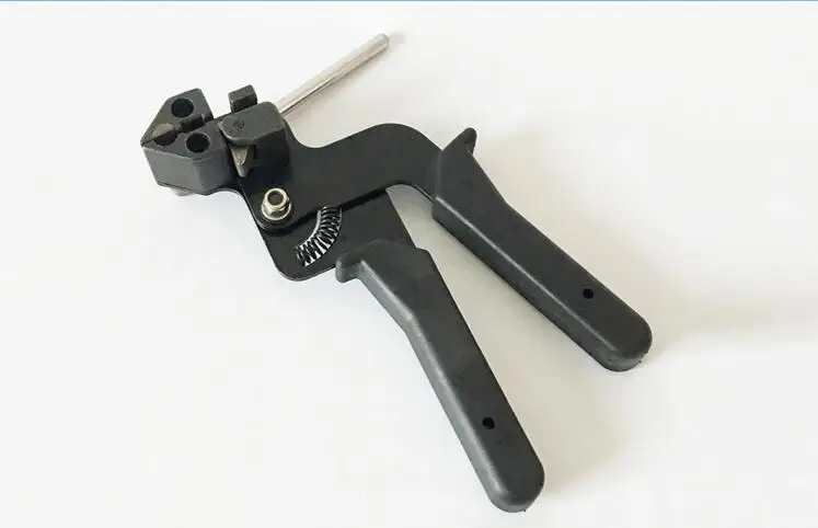 4.6-12mm Self-locking stainless steel band clamp Strapping tool gun Metal Tightener Packer metal working tool