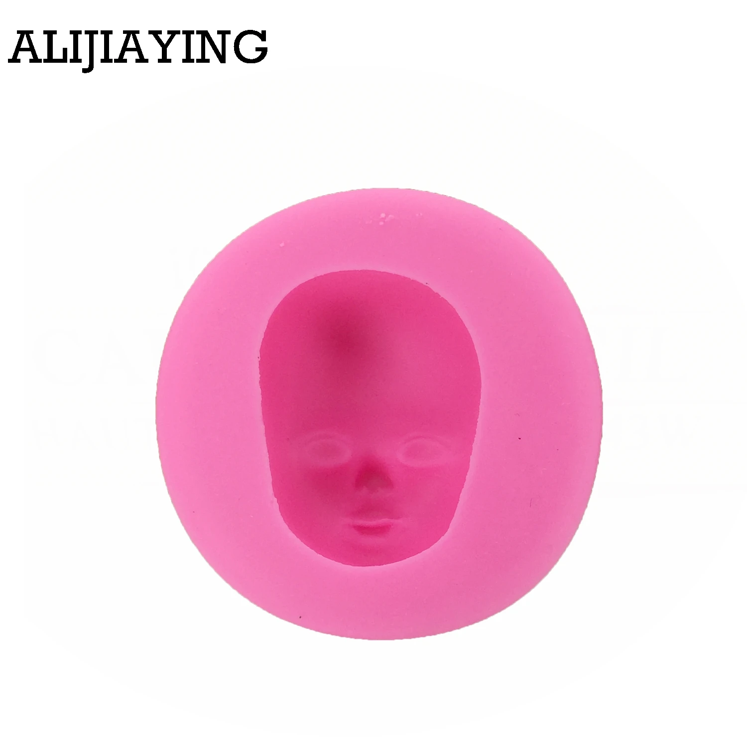 M0936 3D Baby Face Silicone Mold Cake Decoration tools Fondant Cake 3D Mold Food Grade Silicone