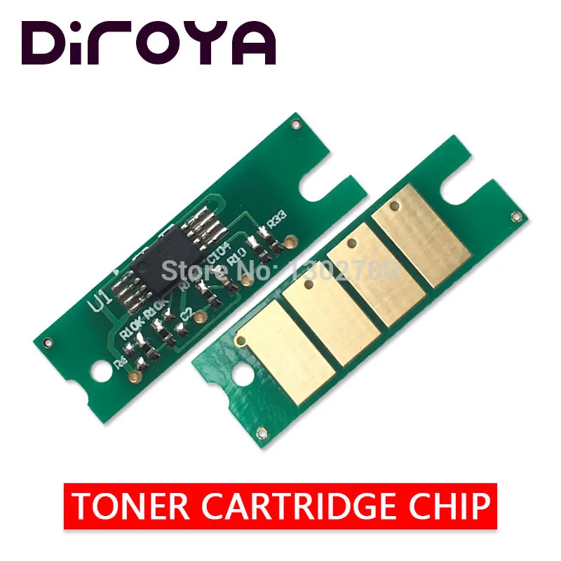 

100PCS 407166 SP 100C Toner Cartridge chip For Ricoh Aficio SP 100 100e 100SFe 100SUe SP100LE 112su sp112 printer powder chips
