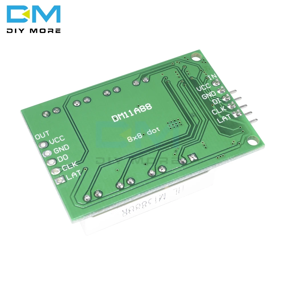 8x8 8*8 8X8 Display a LED rosso a matrice quadrata Dot 74 hc595 modulo Driver per unità per scheda Arduino MEGA2560 DUE Raspberry Pi