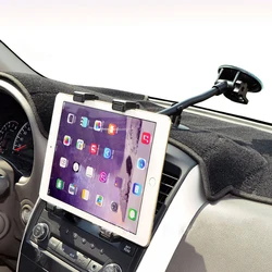 7-11 Inch Long Arm Tablet Stand Navigation Tablet Holder Accessories for Car for Ipad 2 3 4 Mini 5 Pro Air 9.7