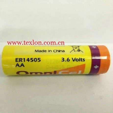 Mesin lonati OmniCel PCB2008 menggunakan Baterai Lithium ER14505 3.6 Volt AA
