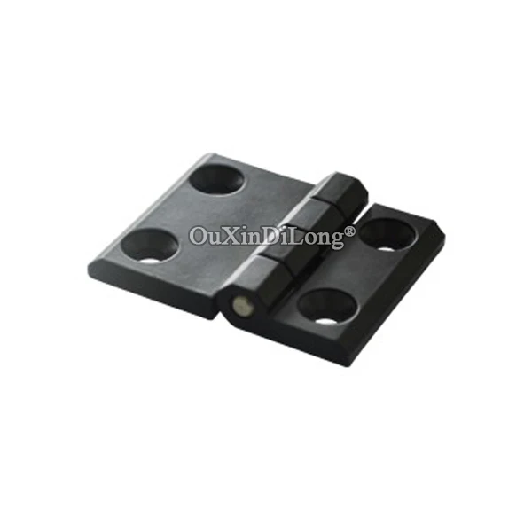 Top Designed 10PCS Black Zinc Alloy Hinges 63*50mm Switch Cabinet Electric Box Cabinet Hinge Furniture Hardware