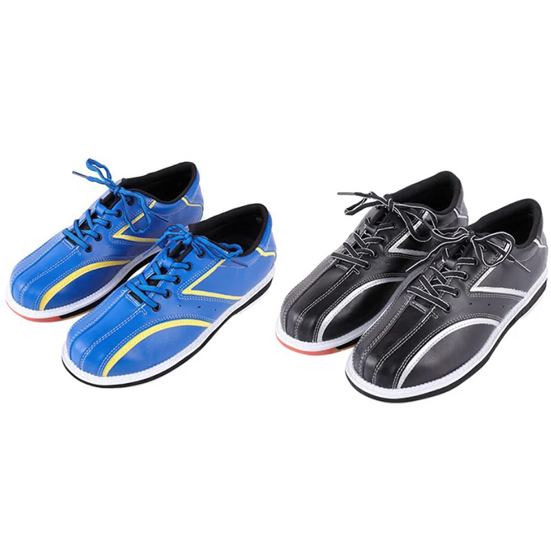 

Leather Bowling Shoes For Men Professional Fitness Sports Shoes Bowling Supplies Skidproof Training Shoes Sneakers