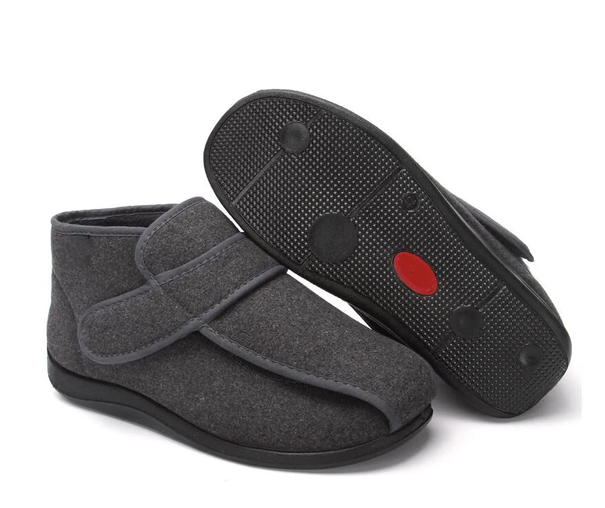 Spring and autumn new products for the elderly can adjust the widening of the net cloth shoes Foot swelling and deformities can