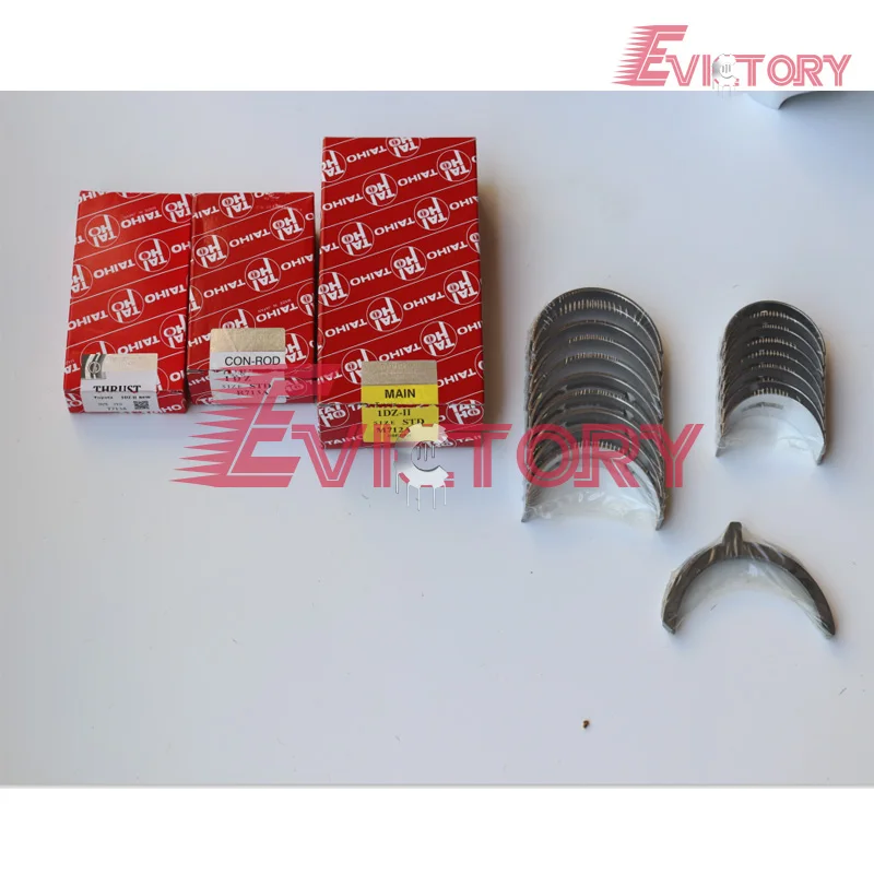 Für Toyota gabelstapler motor 1DZ motor rebuild kit kolben + kolben ring + liner + lager + überholung dichtung