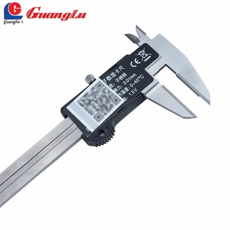 GUANGLU Digital Caliper 0-150/200mm With Carbide-tipped Jaws Electronic Vernier Caliper Measurement Instruments Measuring Tools