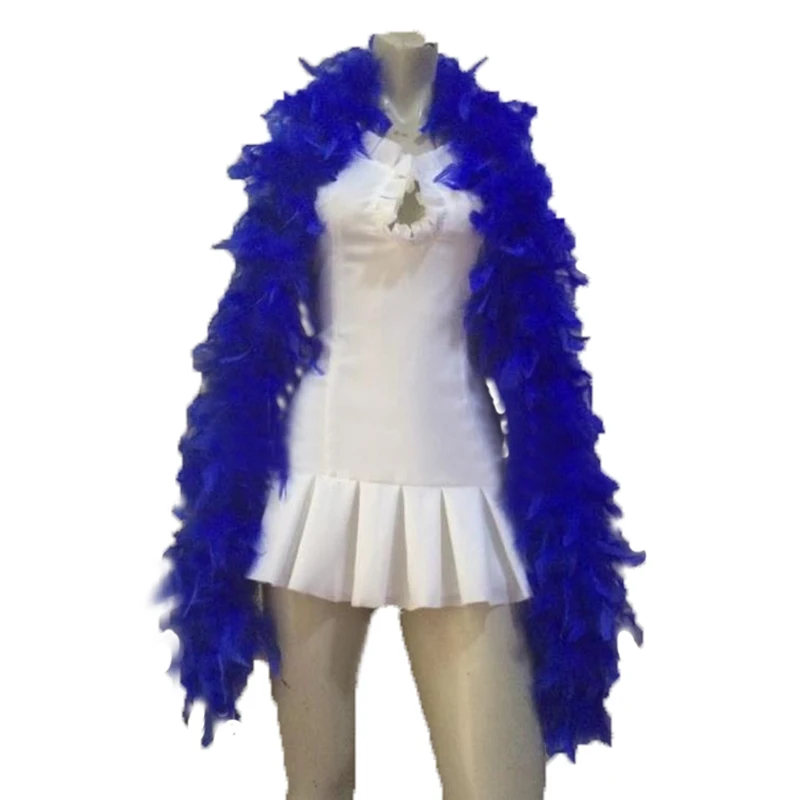 Fantasia de cosplay Nico Robin com lenço