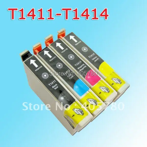 8pcs T1411/T1412/T1413/T1414 INK cartridge compatible for ME330 ME32 ME35 ME350 ME320 ME340