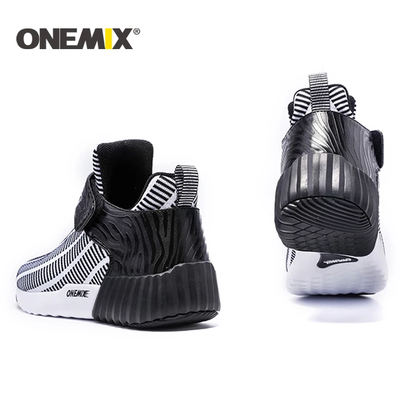 ONEMIX New Winter Running Shoes Warm Height Increasing Shoes Winter Men & Woman Sports Shoes Outdoor Unisex Athletic Sport Shoes