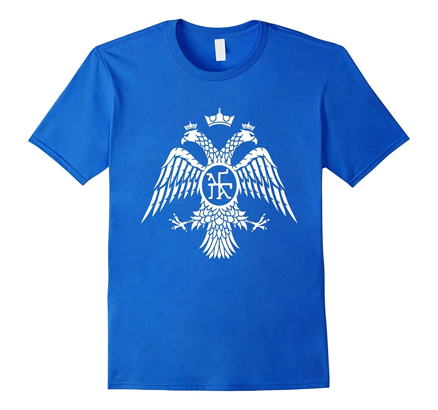 Summer Fashion Teen Male Short Sleeve Pattern O-Neck Hipster T-Shirt Coat of Arms Byzantine Empire Cheap T Shirts Online